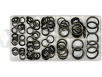 Set Metalen En Rubber Ringen. 90 Stuks. Mix Van Maten