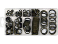 Set Metalen En Rubber Ringen, 150 Stuks. Mix Van Maten