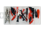 Elektrische Krokodilclips Set Van 28 Stuks.