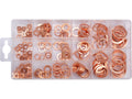 Set Zachte Koperen Ringen 220 St.