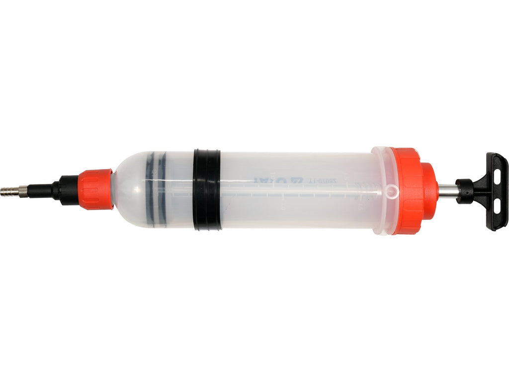 Handmatige Zuiger Voor Het Werken Van Vloeistoffen 1,5 L Met 6 Adapters