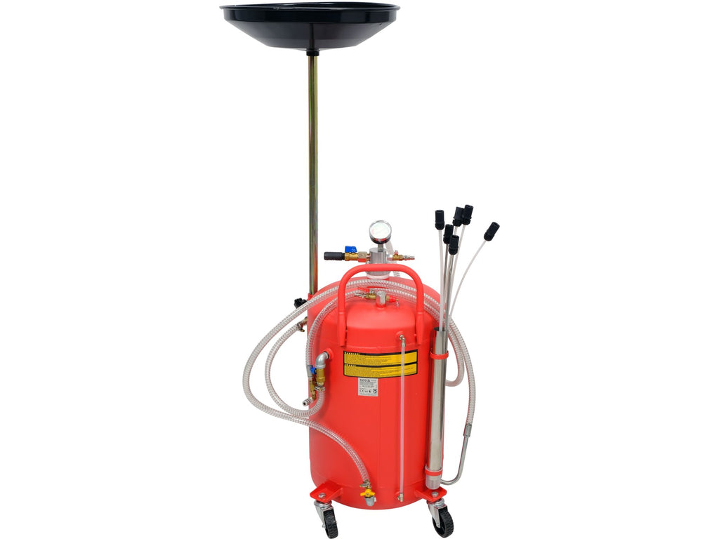 Pneumatische Dispenser 65 L Met Een Set Van 6 Zuigsondes.