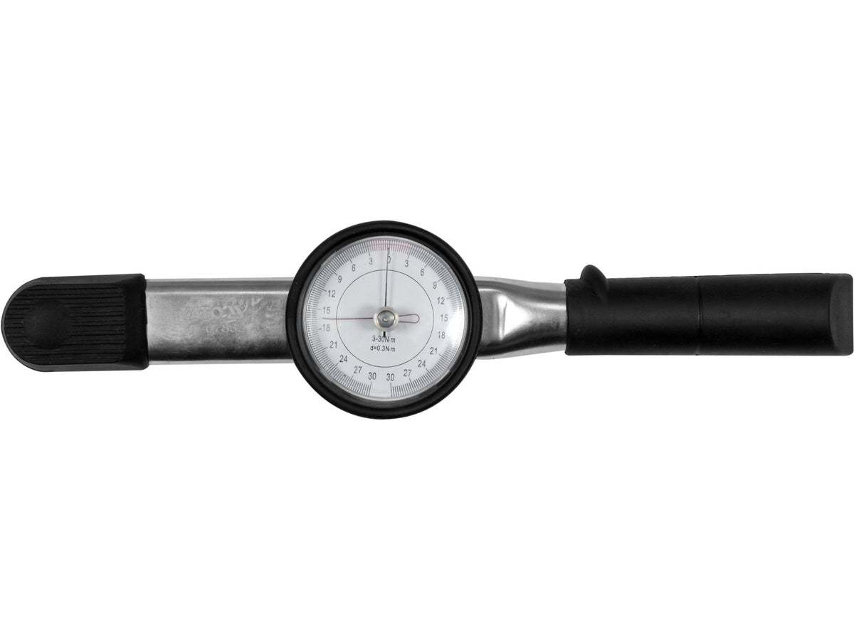 Momentsleutel 3/8'' 0-30NM Klok