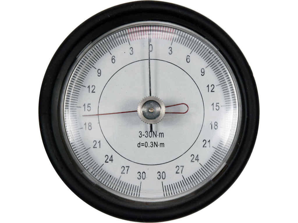 Momentsleutel 3/8'' 0-30NM Klok