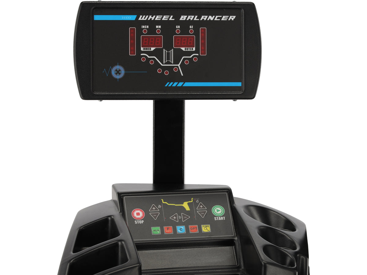 Wielbalanceermachine