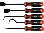 Set Haken En Schrapers Met Handvat, 5 Stuks