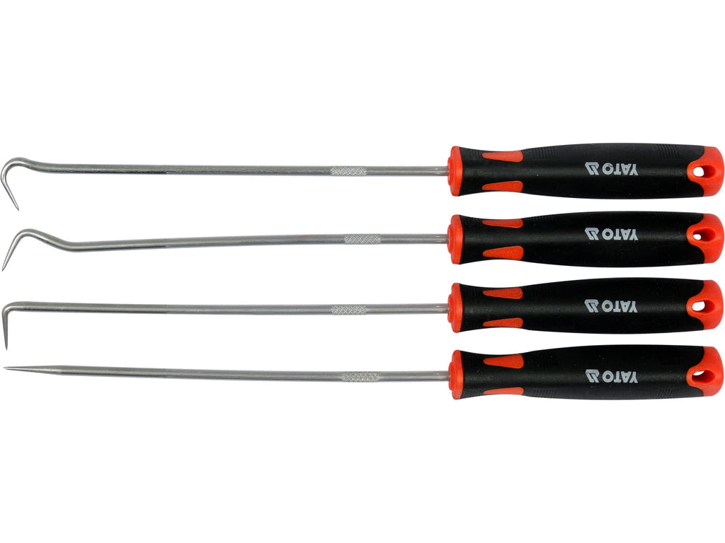Set Lange Haken Met Handvat, 4 Stuks.