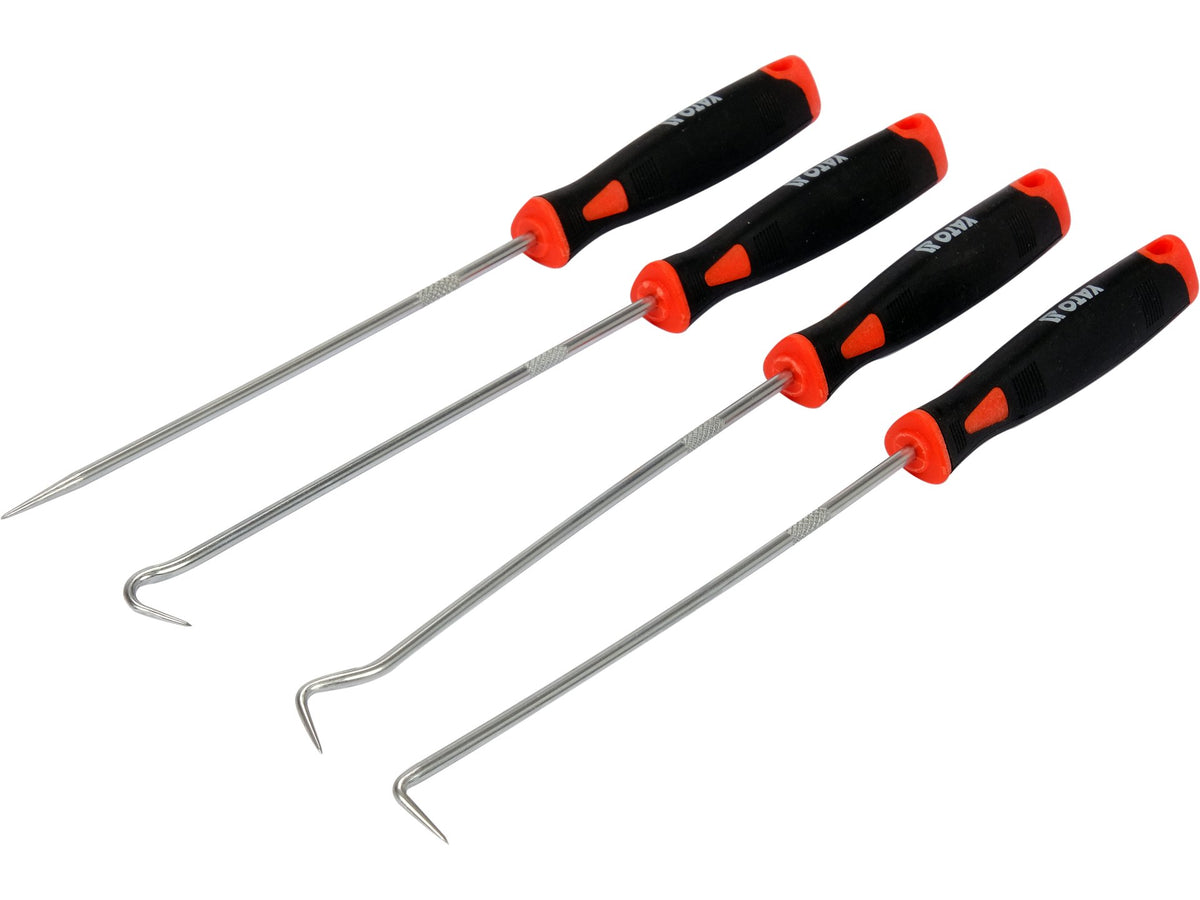 Set Lange Haken Met Handvat, 4 Stuks.