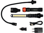 3IN1 Werkplaatslamp In Kast 380LM, LI-ION 3,7V 2200MAH, IP54