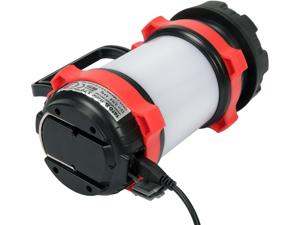Multifunctioneel Zoeken 3IN1 380LM, Cree T6 + Smd Led, LI-ION 3.7V 3000MAH, 6 Bedrijfsmodi