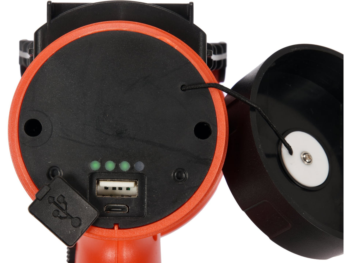 Pistool Zoeken 15W, 1200LM, IP68, Batterij, Bereik 250M, LI-ION 3.7V 4400MAH