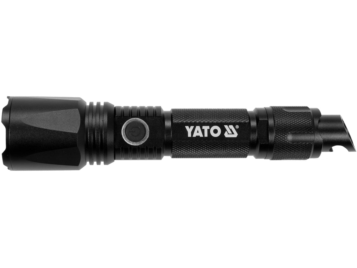 Oplaadbare Zaklamp 10W 900LM IP64, LI-ION 3.7V 2200MAH, Bereik: 200M, Powerbank, Zoom