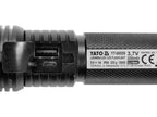 Oplaadbare Zaklamp 10W 900LM IP64, LI-ION 3.7V 2200MAH, Bereik: 200M, Powerbank, Zoom