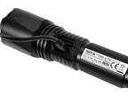Oplaadbare Zaklamp 10W 900LM IP64, LI-ION 3.7V 2200MAH, Bereik: 200M, Powerbank, Zoom