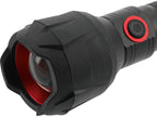 1000LM Oplaadbare Zaklamp, Met Rubberen Coating