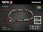 500LM Hoofdlamp, Accu
