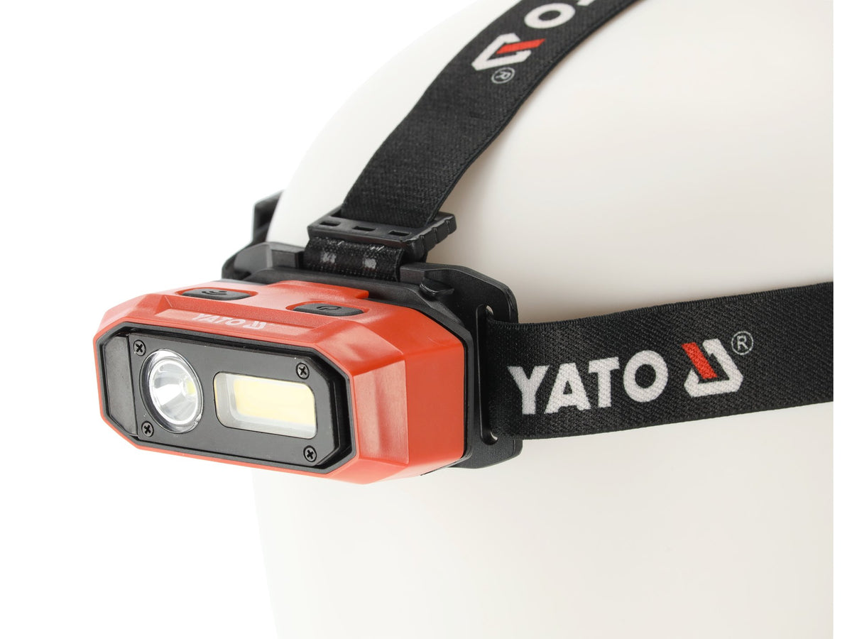 Hoofdlamp 800LM, Batterij, Bewegingssensor, LI-ION 3,7V 2200MAH, IP54, Continu Lichtaanpassing