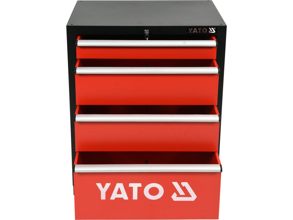 Onderservicekast Met 4 Lades. Afmetingen Kast: 660 X 457 X 863 Mm.