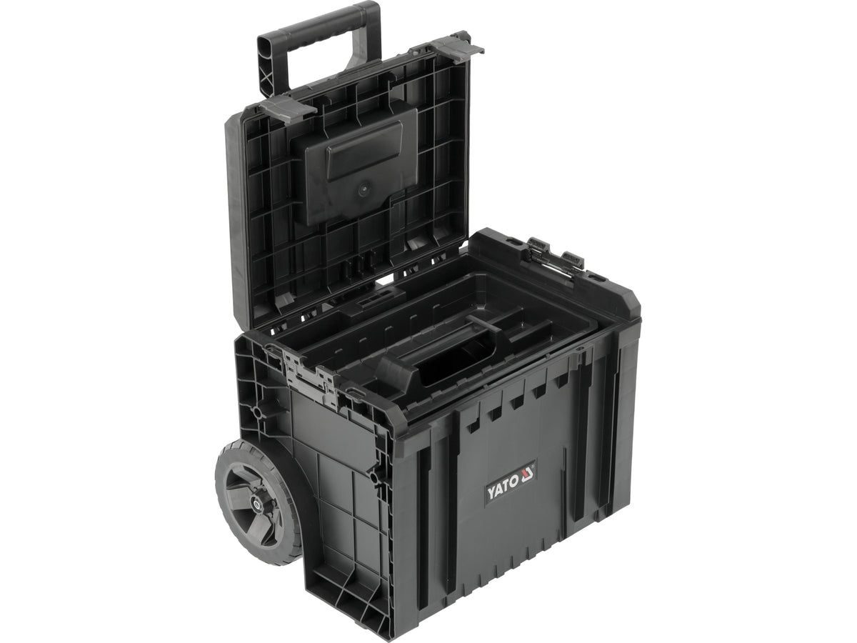 Set Op Wielen 3 Stuks Gereedschapskisters, Systeem, Modulair 35BT2P10P S12