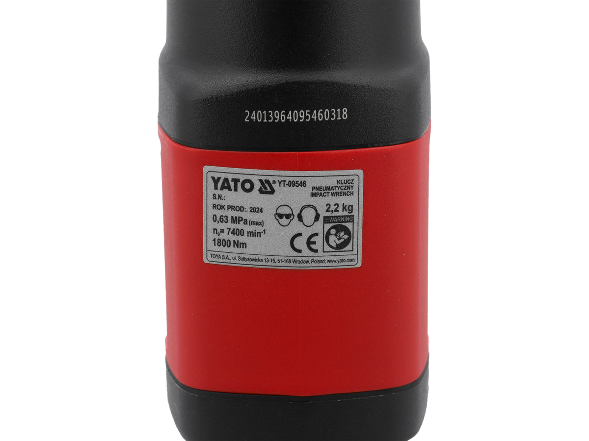 Pneumatische Sleutel 1/2'' 1800NM Composiet