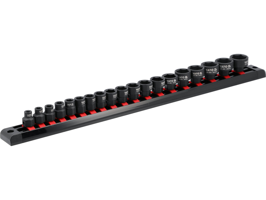 Stubby Impact Socket Set 3/8" 19PCS