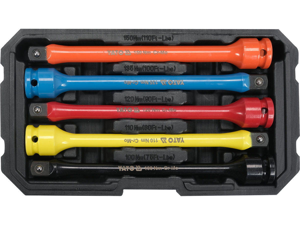 Set Impactverlengingen Met Koppelbeperking 5 Stuks