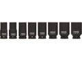Lange Slagdoppen 3/4'', Set Van 8