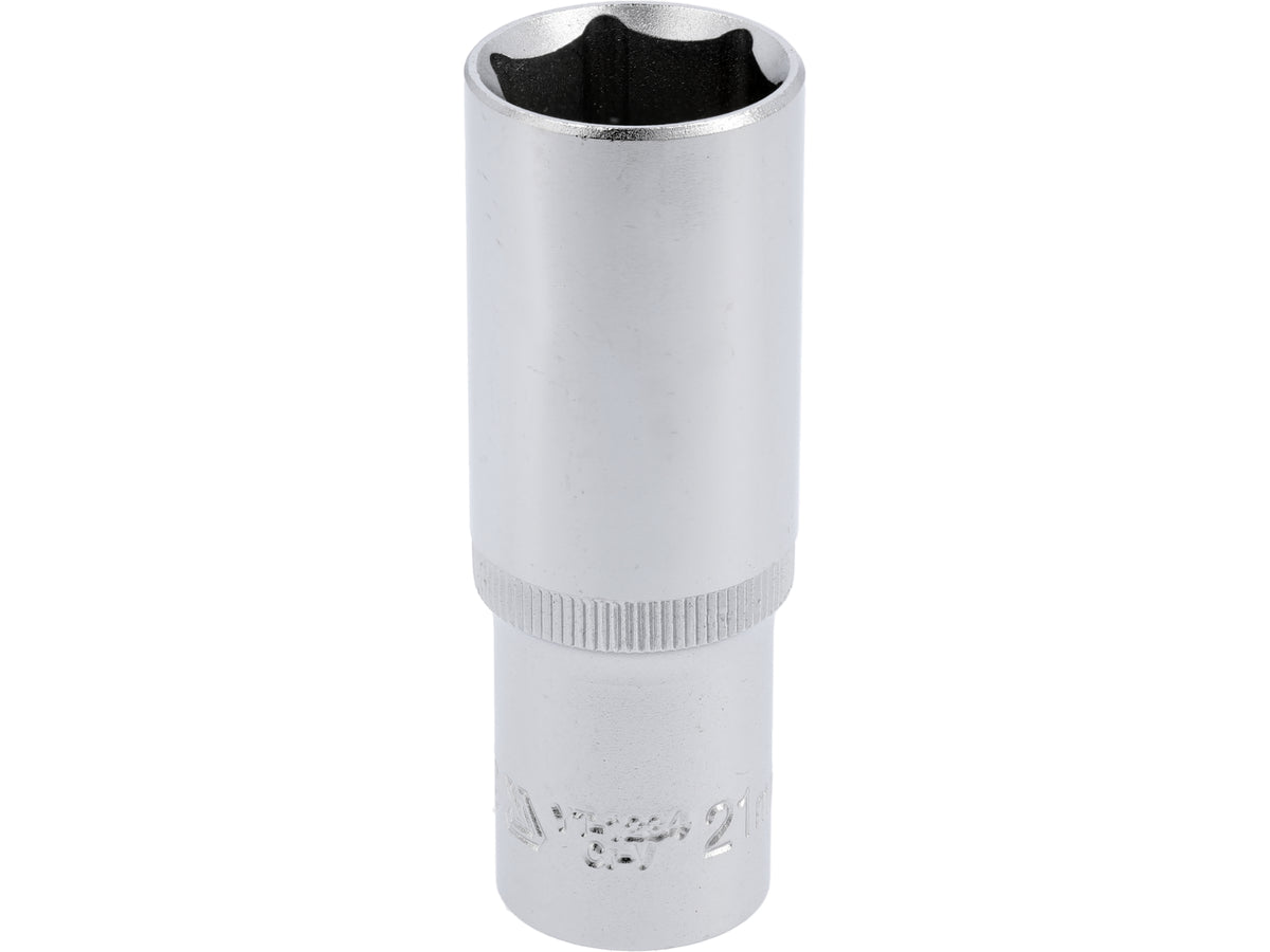 Zeskantige Dop, Lang 1/2'' 21 MM
