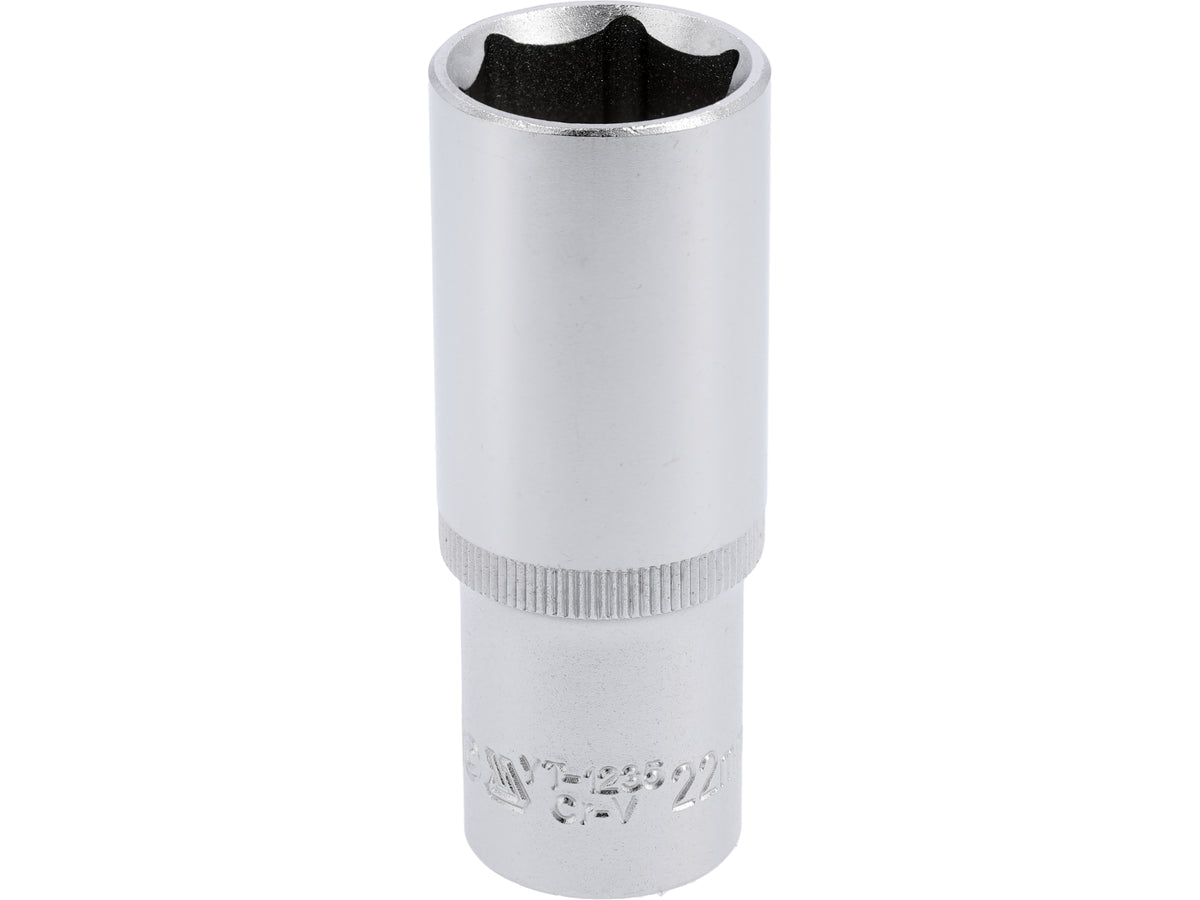 Zeskantige Dop, Lang 1/2'' 22 MM