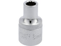 Twaalfzijdige Dop 1/2'' 8 MM