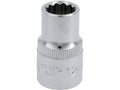 Twaalfzijdige Dop 1/2'' 12 MM