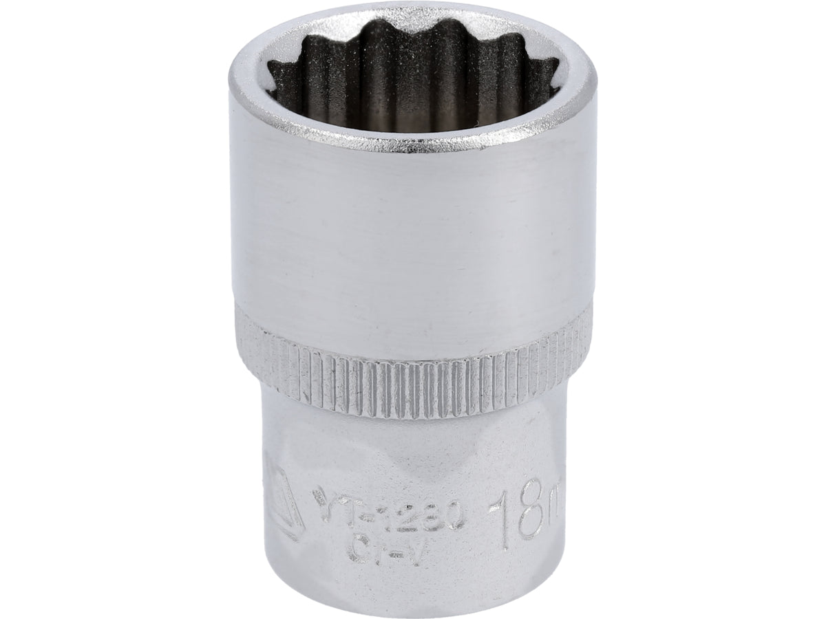 Twaalfzijdige Dop 1/2'' 18 MM