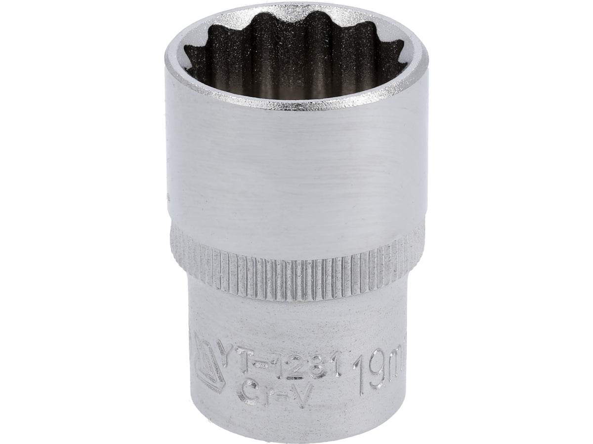 Twaalfzijdige Dop 1/2'' 19 MM