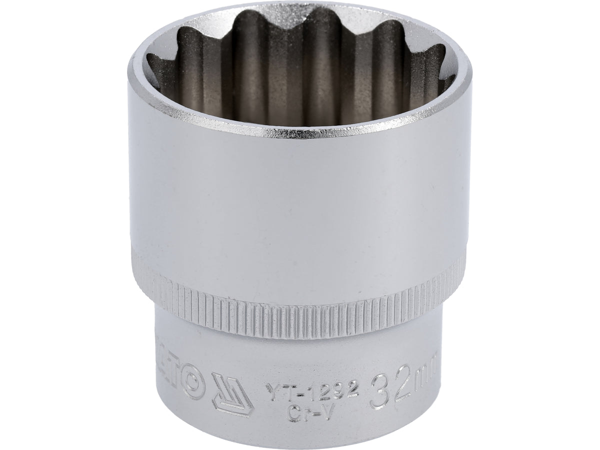 Twaalfzijdige Dop 1/2'' 32 MM