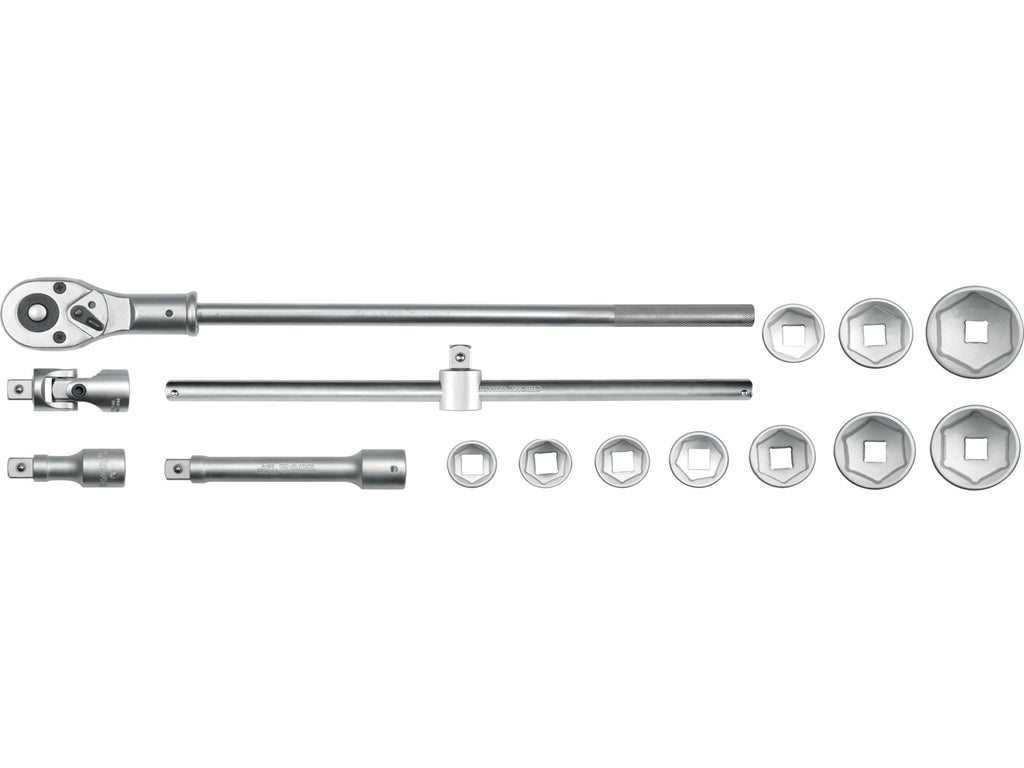 Gereedschapset 3/4'', 15 Delig