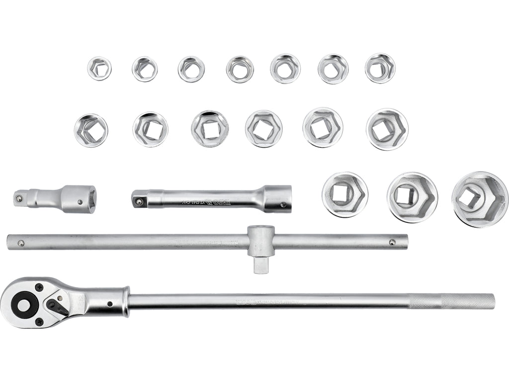 Gereedschapset 3/4'' 20 Onderdelen.