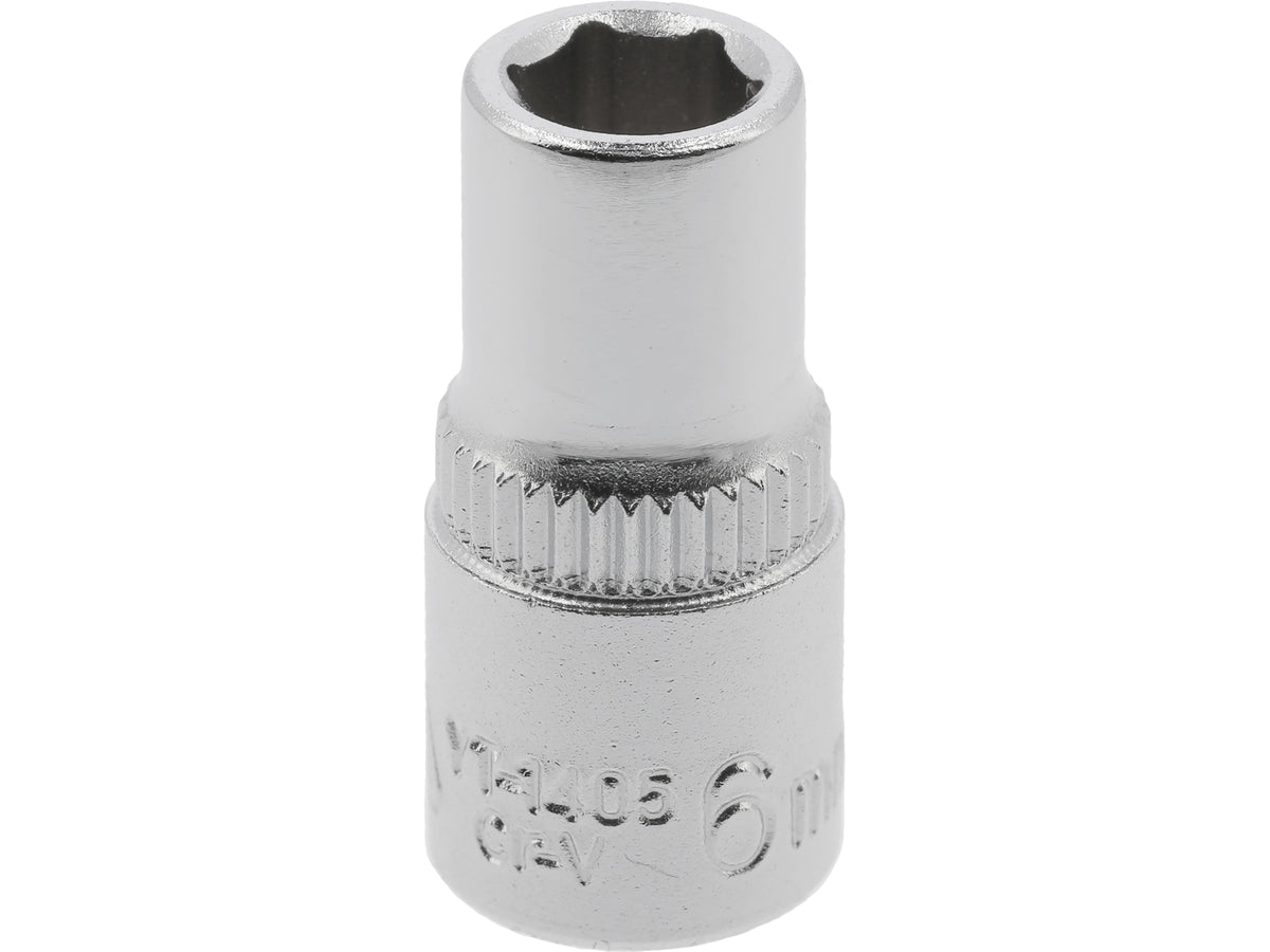 Zeskantige Dop 1/4'' 6 MM