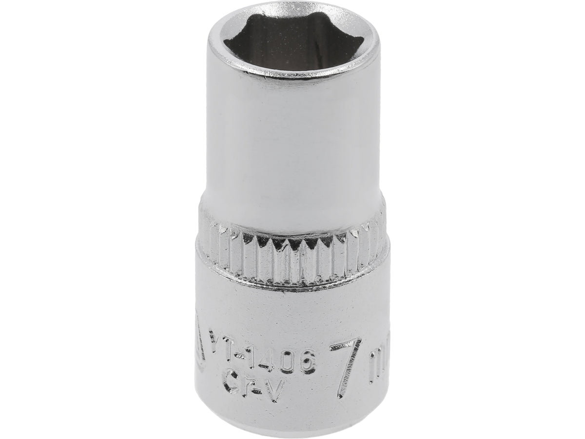 Zeskantige Dop 1/4'' 7 MM