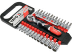 Set Doppen Met Toebehoren 1/4'', 28 Stuks