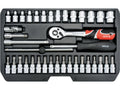 Gereedschapset 1/4'', 38 Stuks.