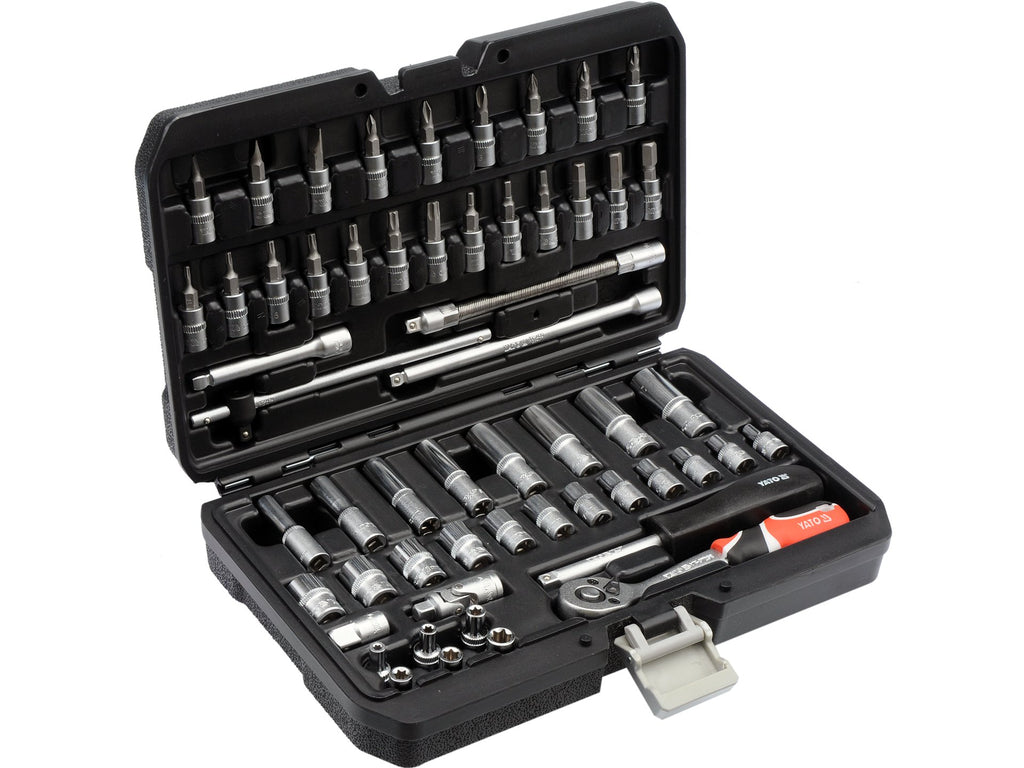 Gereedschapset 1/4'', 56 St.