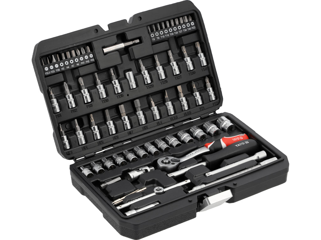 1/4" Gereedschapsset 68 Stuks
