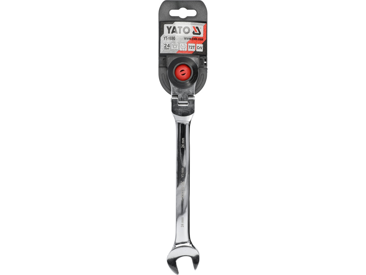 Combinatiesleutel Met Ratel En Gewricht 24 MM