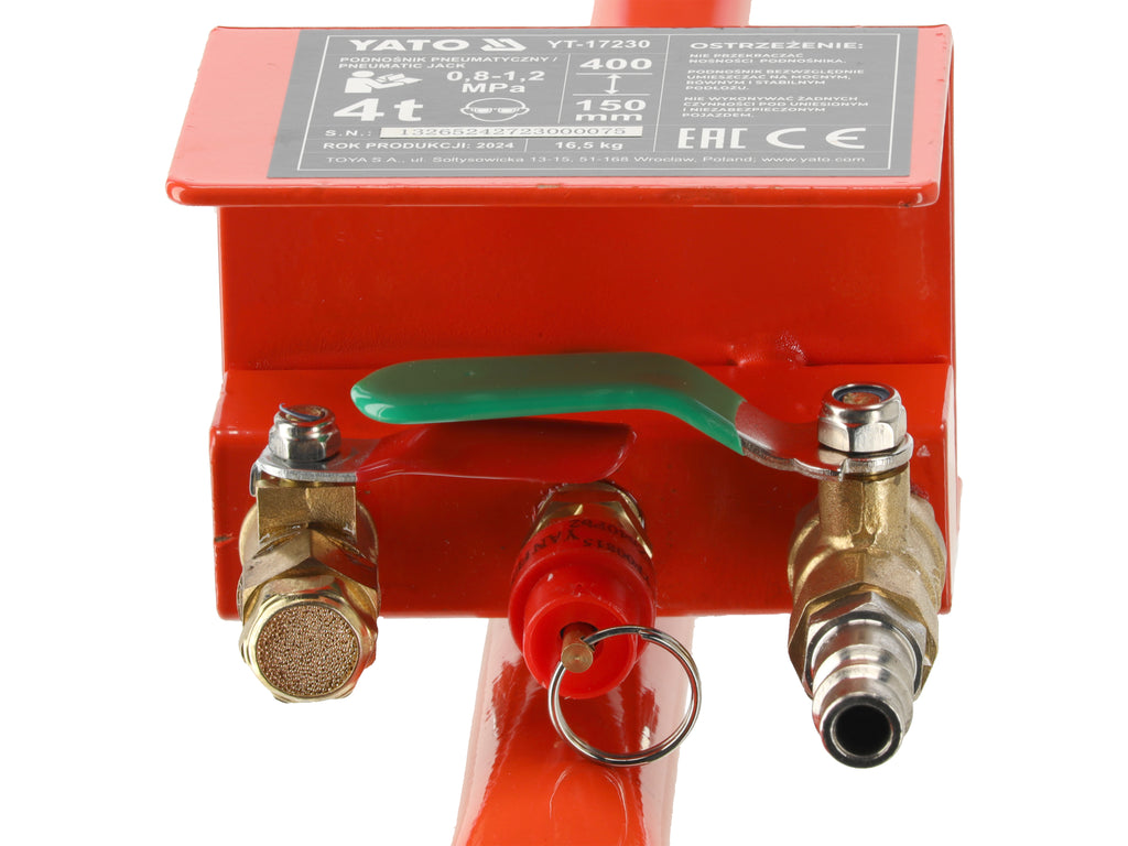 Sneeuwman 4T Pneumatische Lift