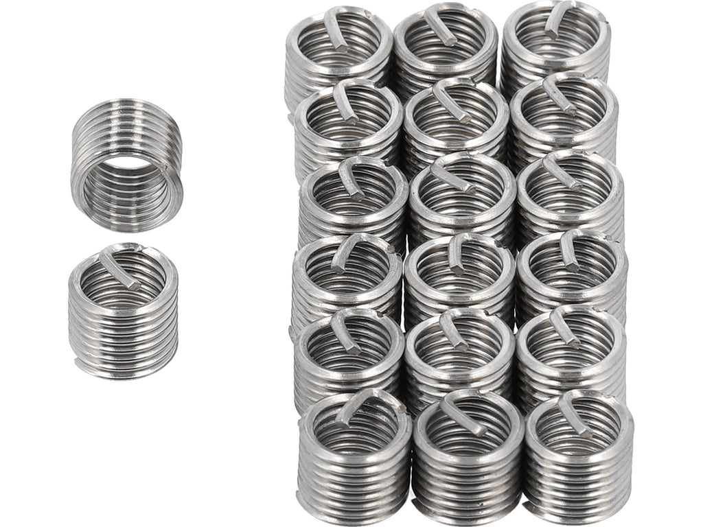Spiraalinserts Voor Draadreparatie M8x1.25; 20 Stuks.