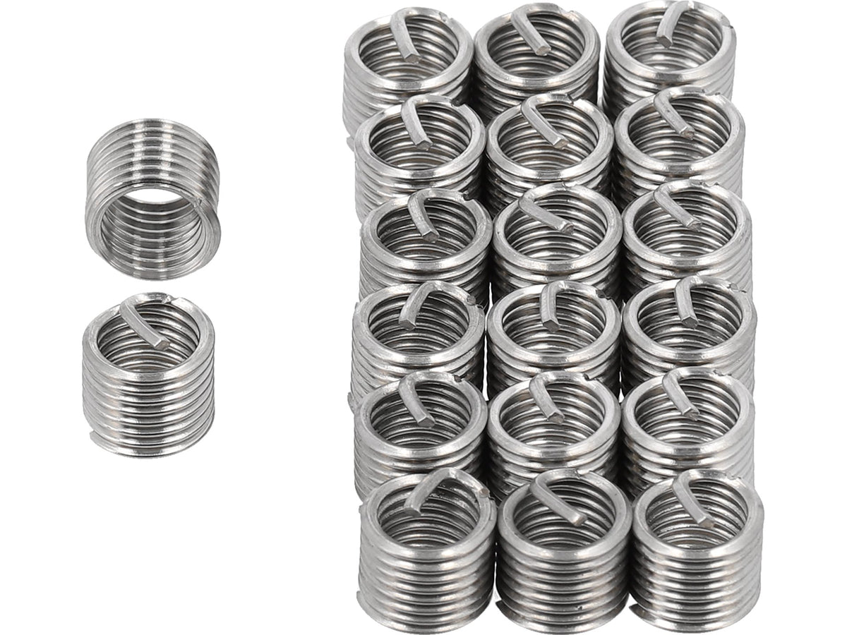 Spiraalinserts Voor Draadreparatie M8x1.25; 20 Stuks.