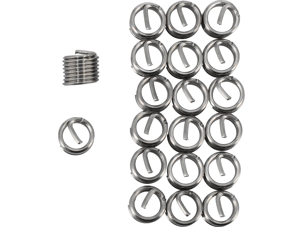 Spiraalinserts Voor Draadreparatie M8x1.25; 20 Stuks.