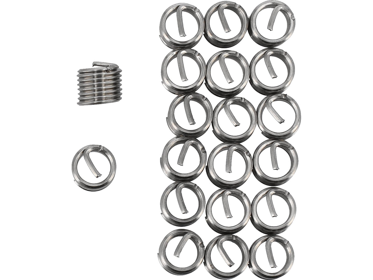 Spiraalinserts Voor Draadreparatie M8x1.25; 20 Stuks.