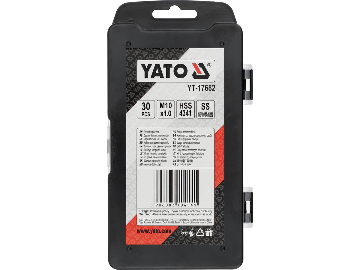 DRAADREPARATIESET M10X1.0MM 30st