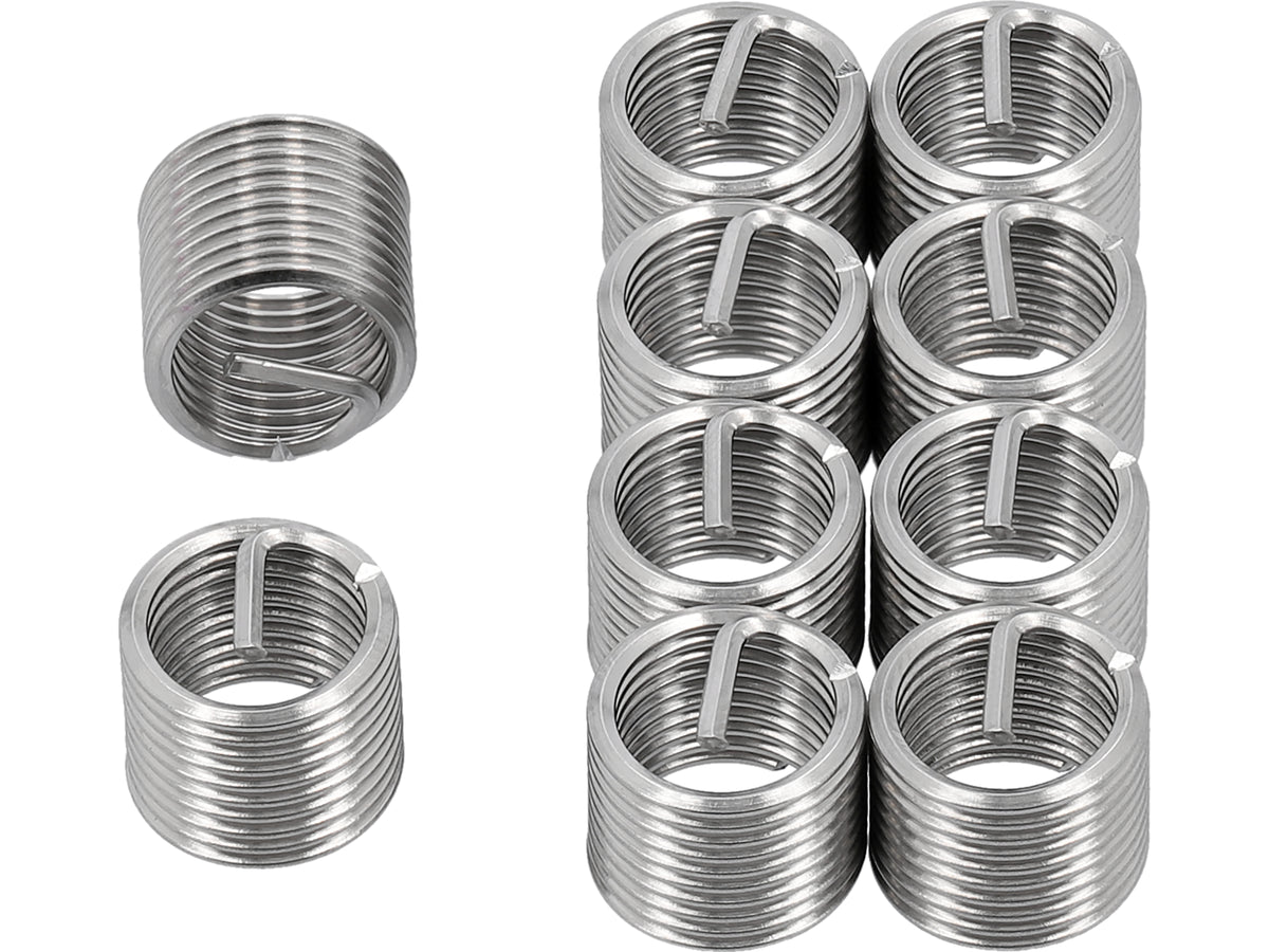 Spiraalinserts Voor Draadreparatie M12x1,5; 10 Stuks